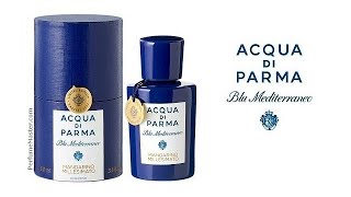 Mandarino Millesimato Acqua Di Parma Blu Mediterraneo [upl. by Rosse]