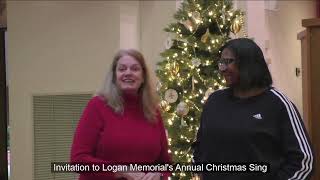 Logan Memorial Annual Christmas sing [upl. by Kyred989]