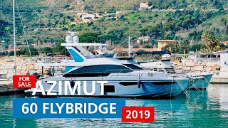 Azimut 60 Flybridge 2019 For sale [upl. by Ailen631]