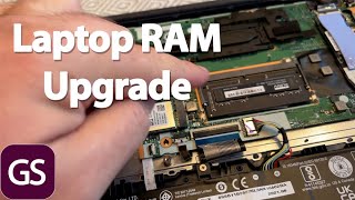 Easy Lenovo Laptop Ram Upgrade Beyond Specs [upl. by Einnad]