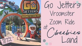 THE GO JETTERS VROOMSTER ZOOM RIDE AT CBEEBIES LAND ALTON TOWERS [upl. by Verla605]