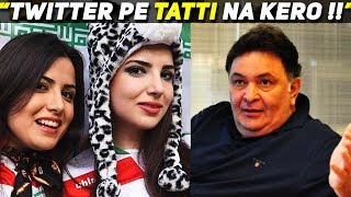 Pakistan Fans CRUSH Rishi Kapoor Over Pakistan Vs India Match Tweet [upl. by Aneetsirhc]