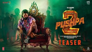 Pushpa 2  The Rule Trailer  Allu Arjun  Rashmika Mandanna  Fahadh Faasil  Pushpa 2 Teaser [upl. by Enawd]