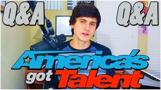 AMERICAS GOT TALENT  QampA [upl. by Bugbee]