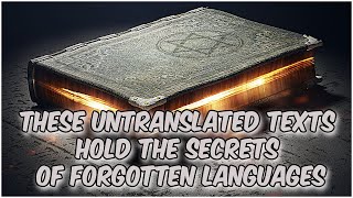 These 5 untranslated texts hold the secrets of forgotten languages [upl. by Fried270]