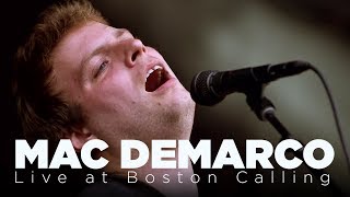 Mac DeMarco At The 2017 Boston Calling Music Festival Full Set [upl. by Eeltrebor226]