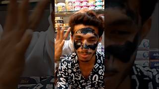 Black mask Golden preal black head removing mask for good razalt 👍aqibcosmaticsaqibcosmatics [upl. by Akiwak]