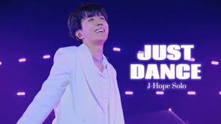 HD BTS 방탄소년단 JHope  Just Dance LIVE Performance Tokyo Dome [upl. by Ecela515]