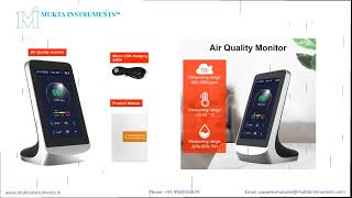 WIFI CO2 PPM METER DM72C [upl. by Ggerk619]