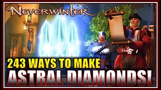 Over 240 Ways to Make Astral Diamonds in Module 29 Neverwinter excluding limited time events [upl. by Beall]