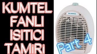 Kumtel fanlı ısıtıcı tamiri Part 4 DÖRDÜNCÜ VİDEO Kumtel fan heater repair Part 4 FOUR VIDEO [upl. by Lledyr279]