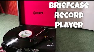 Briefcase Turntable Portable Record Player [upl. by Rosenthal]