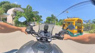 Insta360 Virtual Ride Jagna To Duero Bohol  Dominar 400UG2  BS6 [upl. by Yhtir]