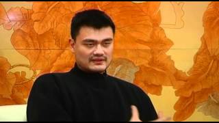 Yao Ming interview on the Olympics [upl. by Nilyaj153]