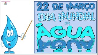 Dia Mundial da Água Videoaula completa Importância e funções da água para todos [upl. by Ecyal809]