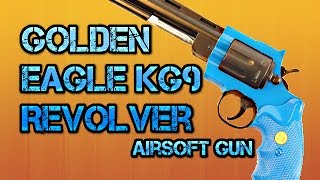 Airsoft Revolver  Golden Eagle KG9 Revolver  BBGuns4Less [upl. by Aicelav]