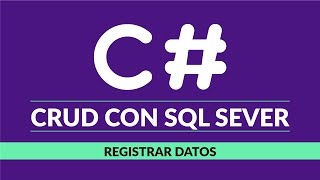 6 CRUD C y SQL Server Registrar Datos [upl. by Mehitable560]