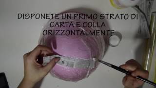 01 DIY LAMPADARIO DI CARTAPESTA [upl. by Aiveneg]