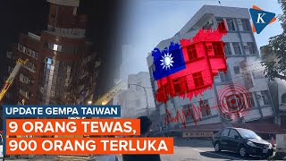 Gempa Dahsyat Taiwan 9 Orang Tewas 900 Terluka dan 50 Pekerja Masih Hilang [upl. by Sahc]