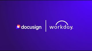 Docusign for Workday [upl. by Anesuza]