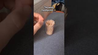 Throwing a toothpick viralvideo [upl. by Waylen]