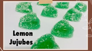 Lemon jujubes recipe [upl. by Dunning]