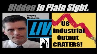 LIVE US FACTORYINDUSTRIAL OUTPUT CRATERS US IMPORT PRICES SPIKE Mannarino [upl. by Donny]