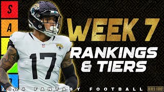 Week 7 Tight End amp Quarterback Rankings  2024 Fantasy Football [upl. by Maud]