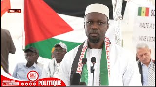 Revivez l’intégralité du Discours Historique de Sonko lors du Rassemblement Soutien à la Palestine [upl. by Nnyladnarb]