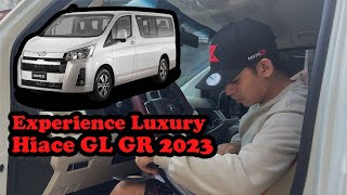 Toyota Hiace GL Grandia 28L Diesel AT  POV DRIVE [upl. by Nylkaj189]