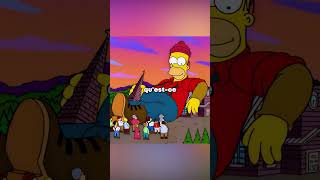 Homère est devenu un géant 😨👀 simpsons dessinanimé lessimpson [upl. by Sergei]