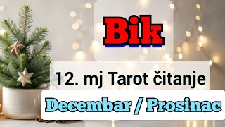 BIK  Tarot Čitanje za 12 MJESEC  PROSINAC  DECEMBAR 🔆♉ 2024 [upl. by Hump151]