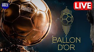 🔴BALLON DOR 2024 LIVE  IS THE WINNER VINICIUS RODRI BELLINGHAM  BALLON D’OR LIVE [upl. by Sordnaxela]