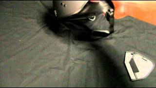 How to use a Sena SMH10 Bluetooth motorcycle intercom with a half helmet SMH10 on half helmet [upl. by Uriiah3]