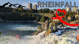 RHEINFALL SWITZERLAND  Schaffhausen [upl. by Tjader]