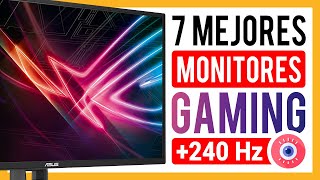 🥇 7 MEJORES MONITORES GAMING 240Hz de 2022 🎮 CALIDAD PRECIO 🖥 Merecen la pena 👌 BARATOS 👽 [upl. by Trow]