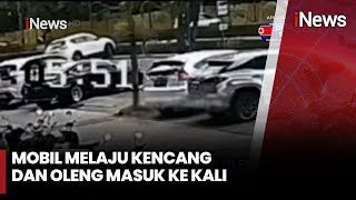 Ngebut saat Mengemudi Mobil Pelajar SMP Masuk Kali  iNews Sore 2111 [upl. by Notlaw]