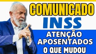 INSS EMITE COMUNICADO PARA IDOSOS QUE TEM MAIS DE 65 ANOS ATUALIZAÇÃO IMPORTANTE [upl. by Berriman]