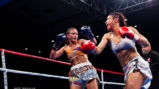 Muay Thai  Miriam Nakamoto vs Julie Kitchen [upl. by Ydde]