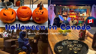 🇨🇦 6 캐나다에서 할로윈 보내기🎃 교환학생 일상 VLOG  레이크헤드 대학교  Halloween  Lakehead University [upl. by Norma]