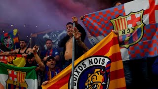 FC BARCELONA FANS  ULTRAS  BOIXOS NOIS  SPAIN [upl. by Une]