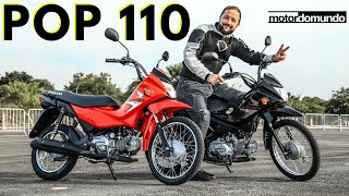 HONDA POP 110 ES saiba tudo que mudou na moto no modelo 2025 [upl. by Egwan42]