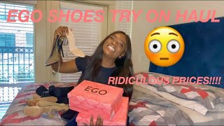 EGO SHOES TRY ON HAUL [upl. by Ellinad]