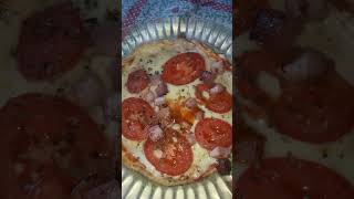 Pizza de frigideira low carb lowcarb [upl. by Elletnahc739]