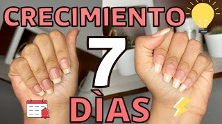 UÑAS como HACER que crezcan mas RAPIDO 🤯 en 7 DIAS💅 [upl. by Ruon]