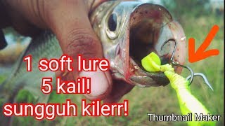 Soft Lure Terbaik super ampuh [upl. by Etteyafal]