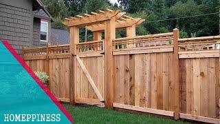 MUST WATCH 50 Wood Fence Ideas Youll Love [upl. by Elia]