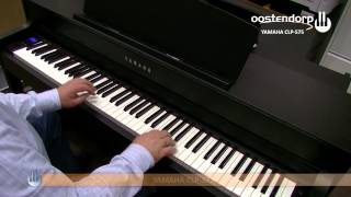 Yamaha CLP 575 digitale piano  Sounddemo [upl. by Cilurzo]