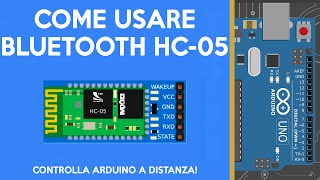 HC05 Arduino Collegamento e Programmazione del Modulo Bluetooth Comandi AT Tutorial [upl. by Colville731]