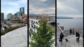 Visit Overlook Walk  P2 madinahslaisemedia overlookwalk pikeplacemarket [upl. by Eecyaj841]